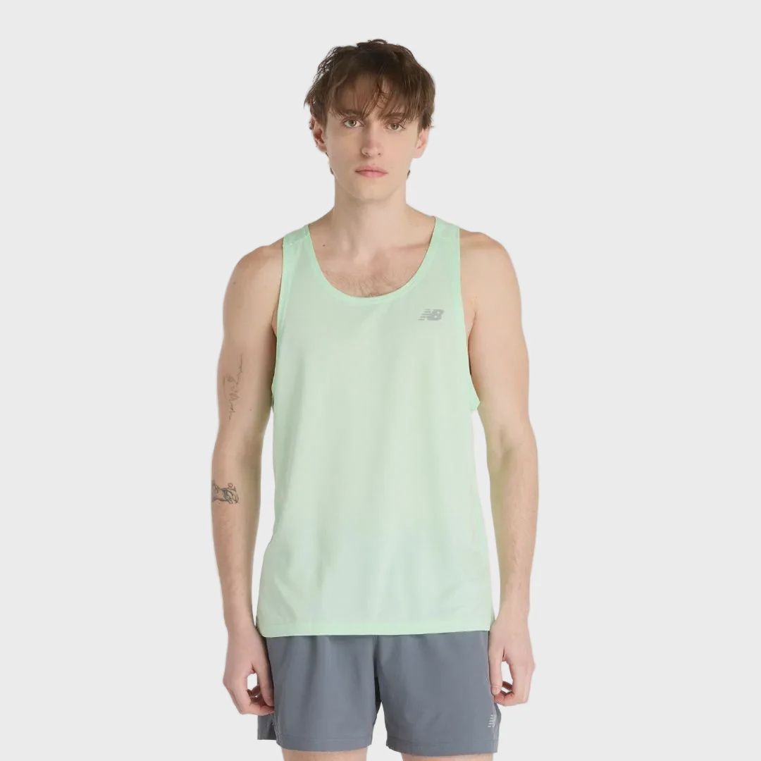 New Balance Men Sport Essentials Singlet (Lab Green)