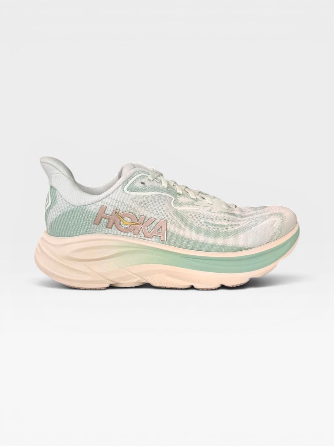 Hoka Women’s Clifton 10 (Sea Glass/Jadeite)