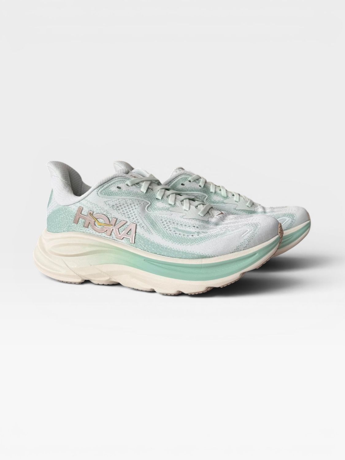 Hoka Women’s Clifton 10 (Sea Glass/Jadeite)