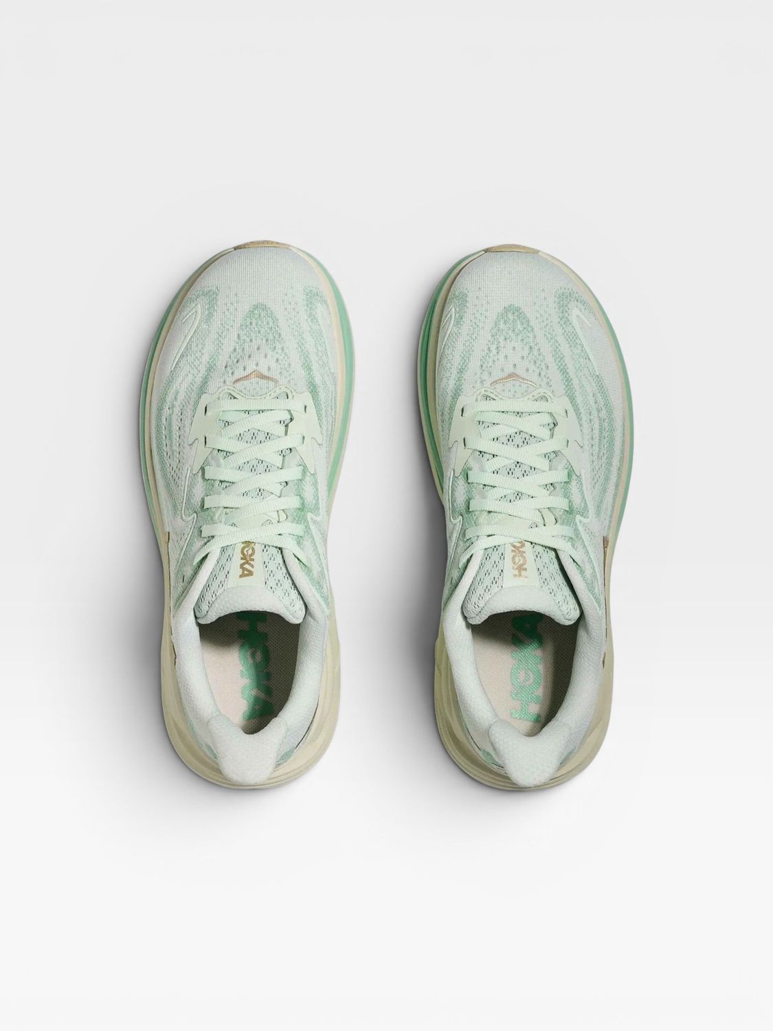Hoka Women’s Clifton 10 (Sea Glass/Jadeite)