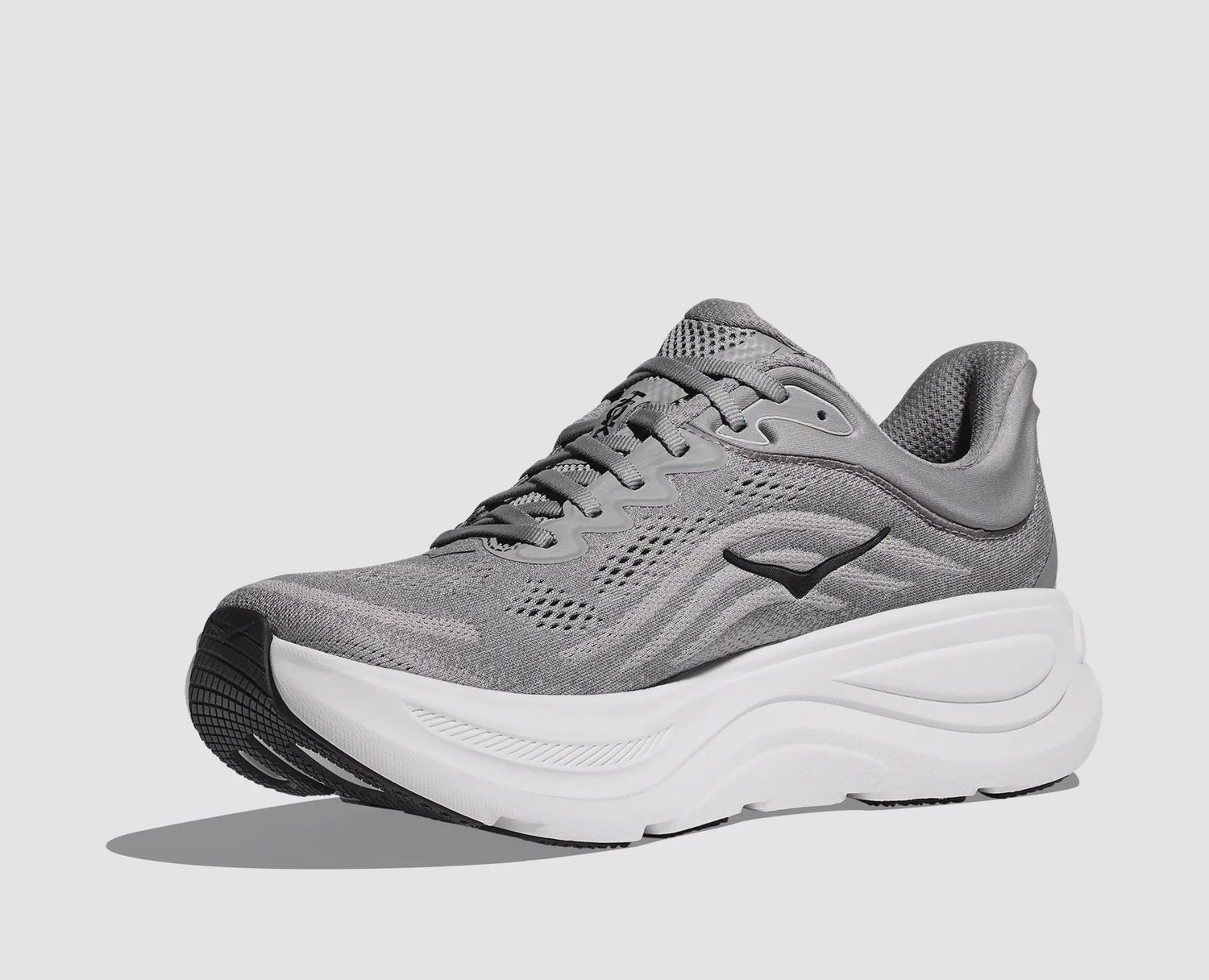 Hoka Men’s Bondi 9 (Galactic Grey/Stellar Grey