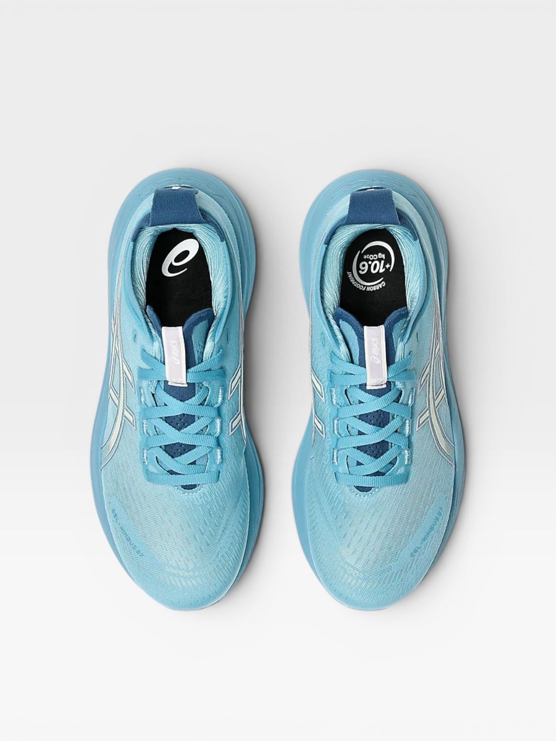 ASICS Women Gel-Nimbus 27 (Still Water/Cream)
