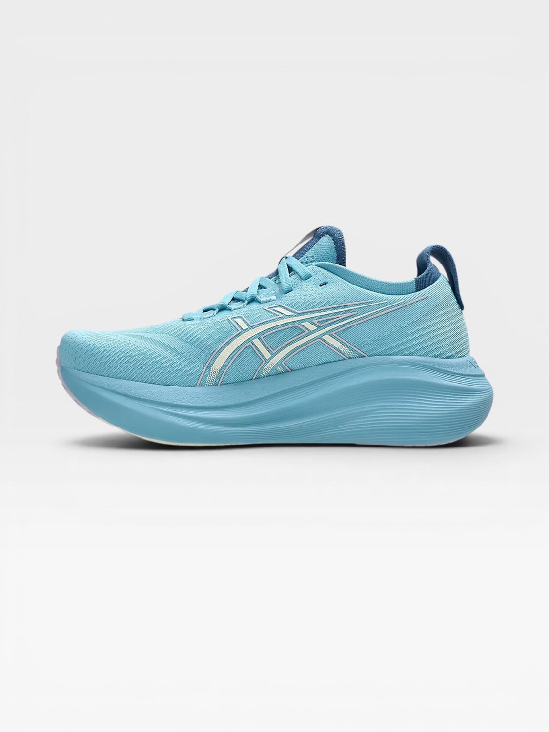 ASICS Women Gel-Nimbus 27 (Still Water/Cream)