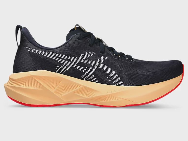 ASICS Men Novablast 5 (Midnight/Orange Glow)