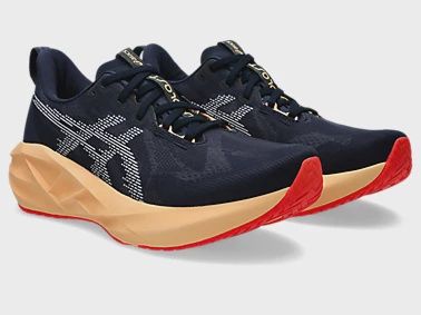 ASICS Men Novablast 5 (Midnight/Orange Glow)