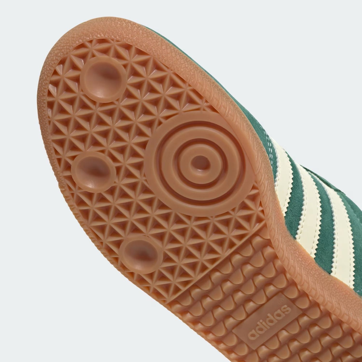 Adidas Samba OG (Collegiate Green Gum Grey Toe)