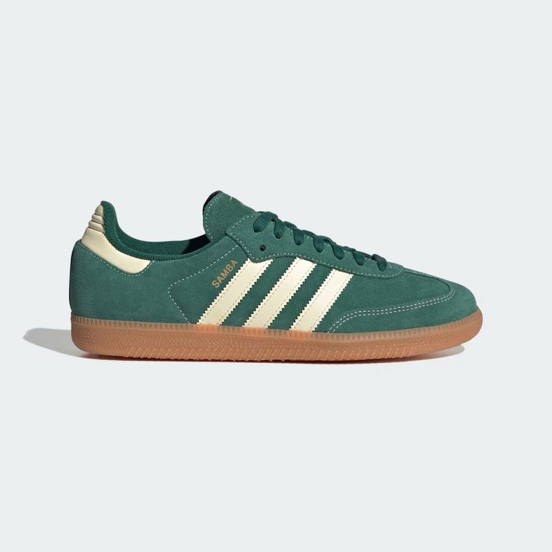 Adidas Samba OG (Collegiate Green Gum Grey Toe)