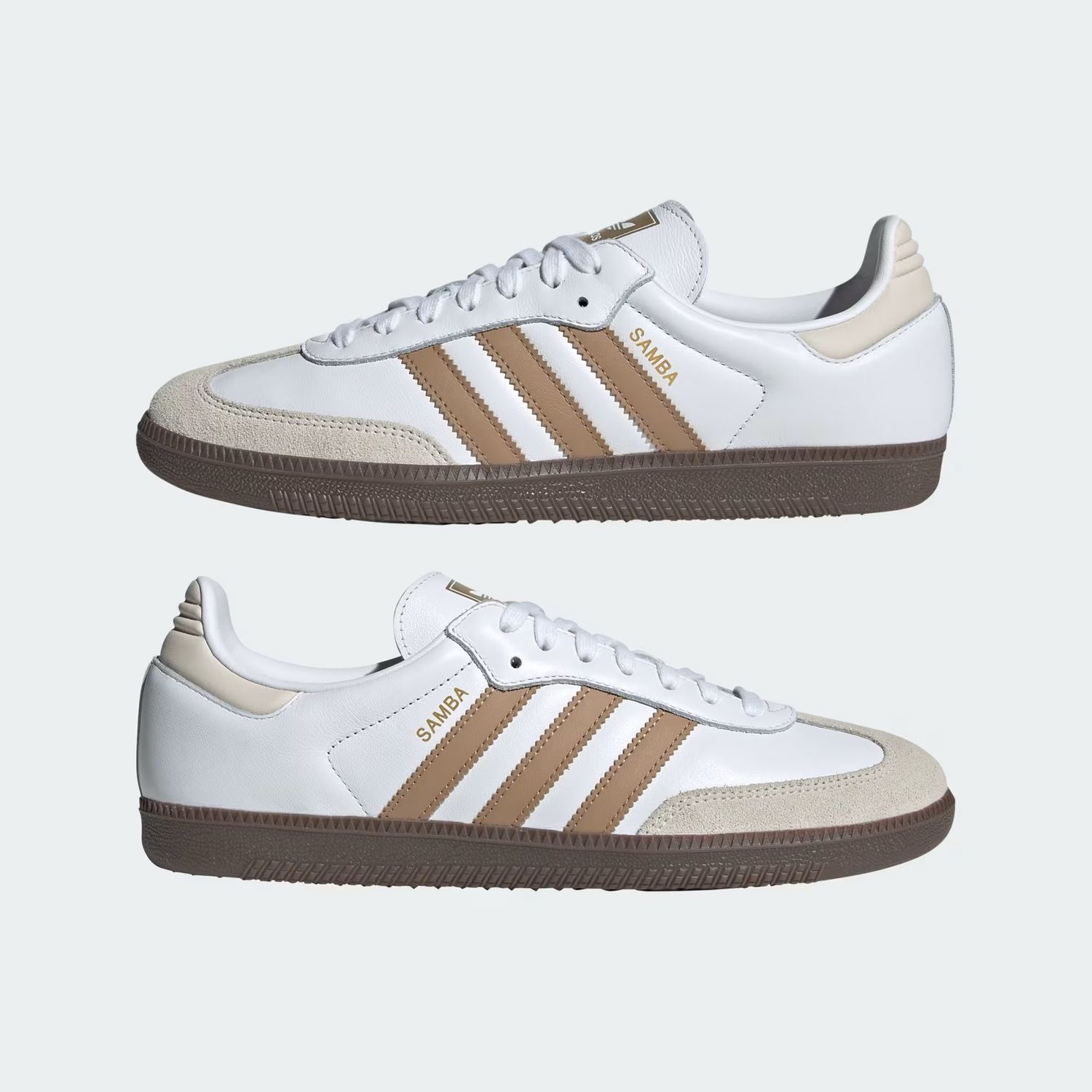 Adidas Samba OG (Cloud White/Cardboard/Gum)