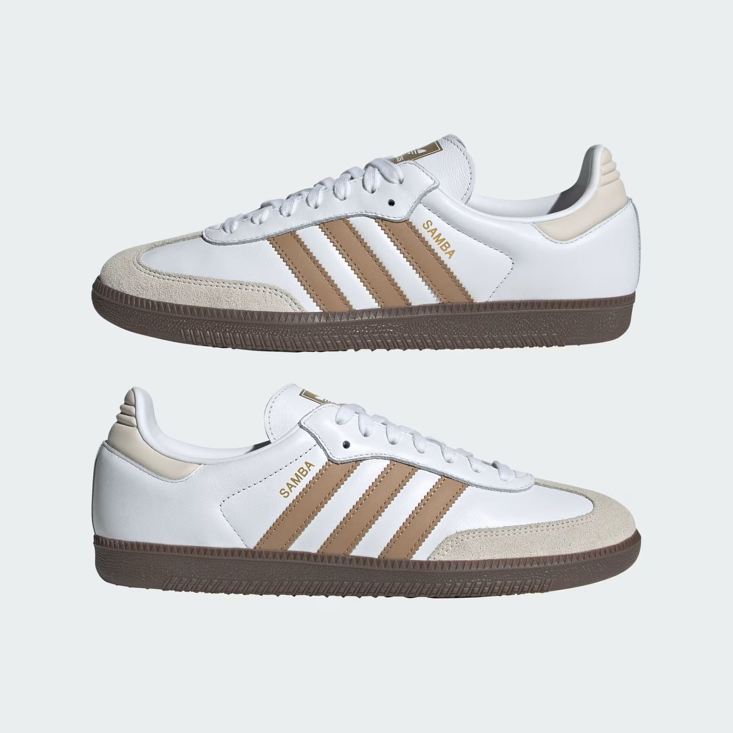 Adidas Samba OG (Cloud White/Cardboard/Gum)