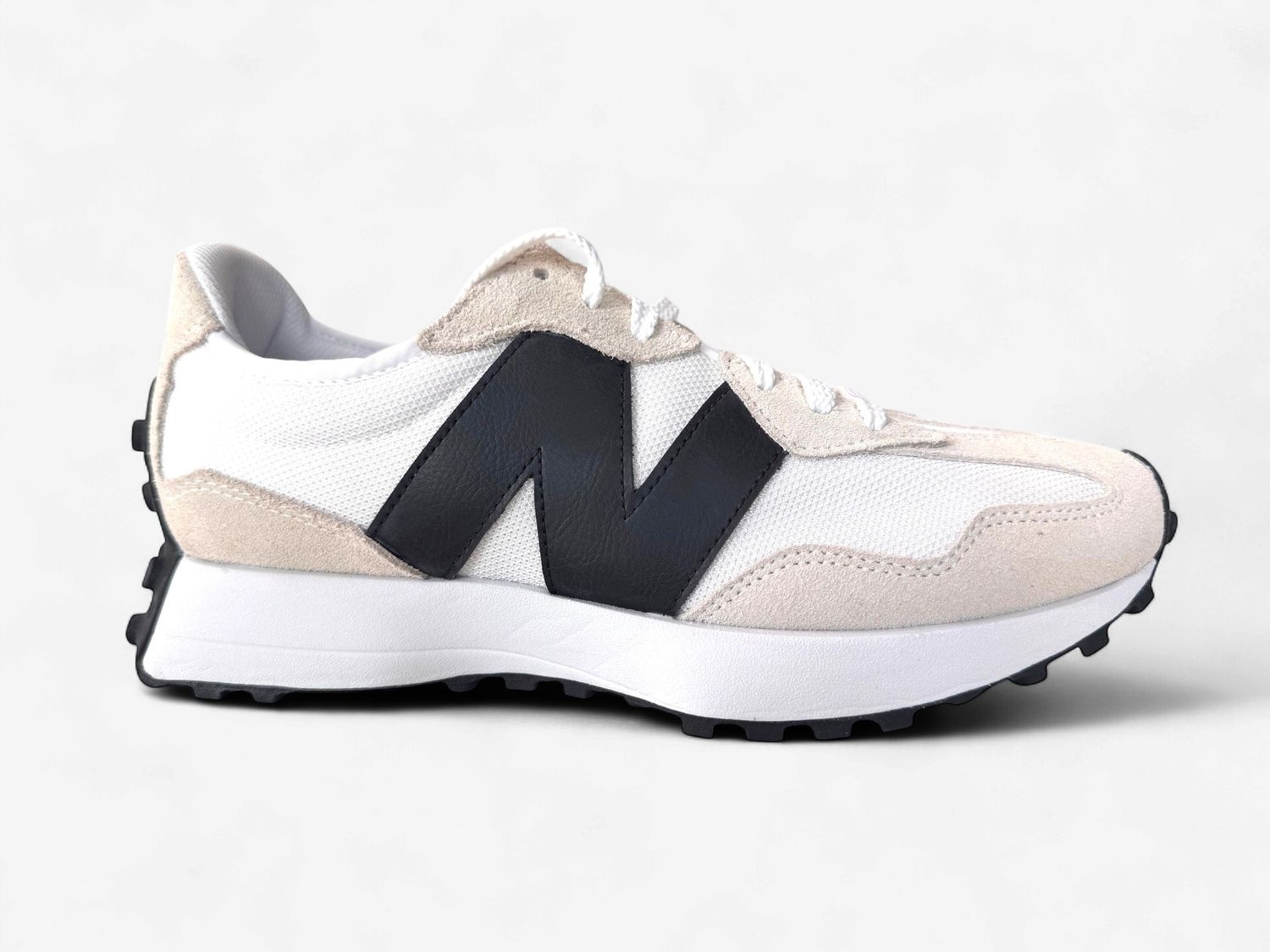 New Balance Men 327 (White/Black)