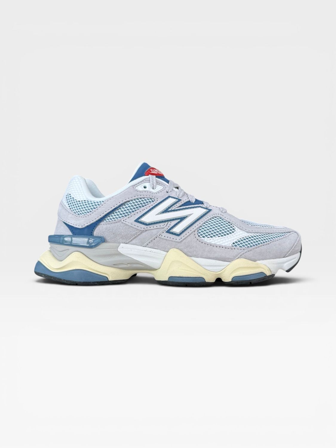 New Balance Women 9060 (Pearl Grey/Dark Shoreline Blue)
