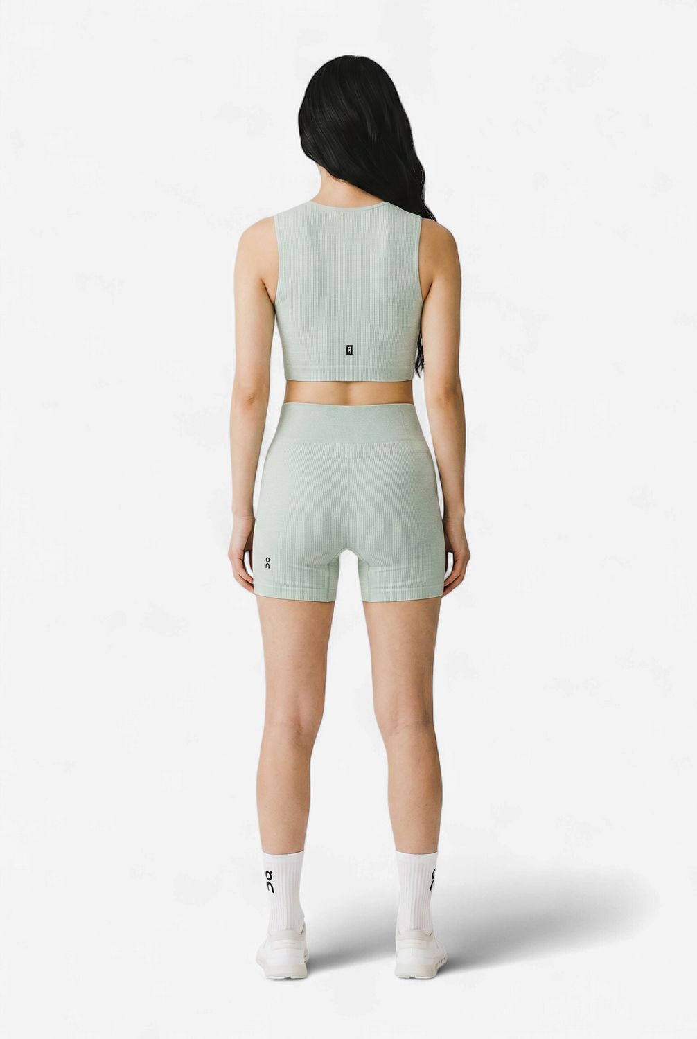 On Women Studio Knit Crop (Mineral/Heather)
