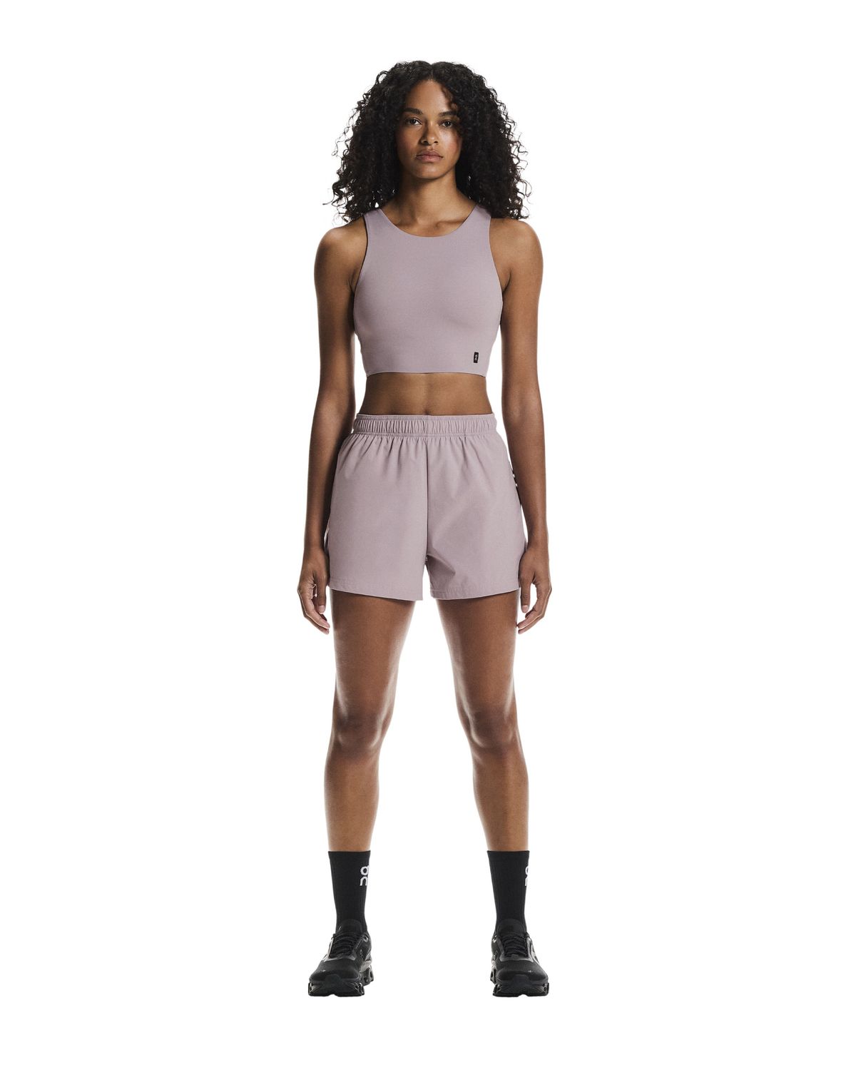 On Women 3" Core Shorts (Heron)