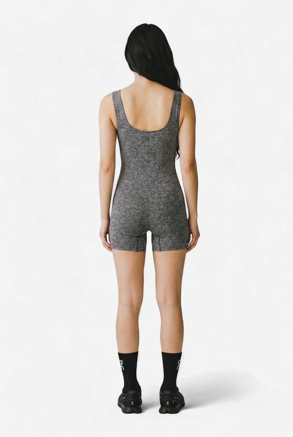On Women Studio Knit Bodysuit (Graphite/Heather)