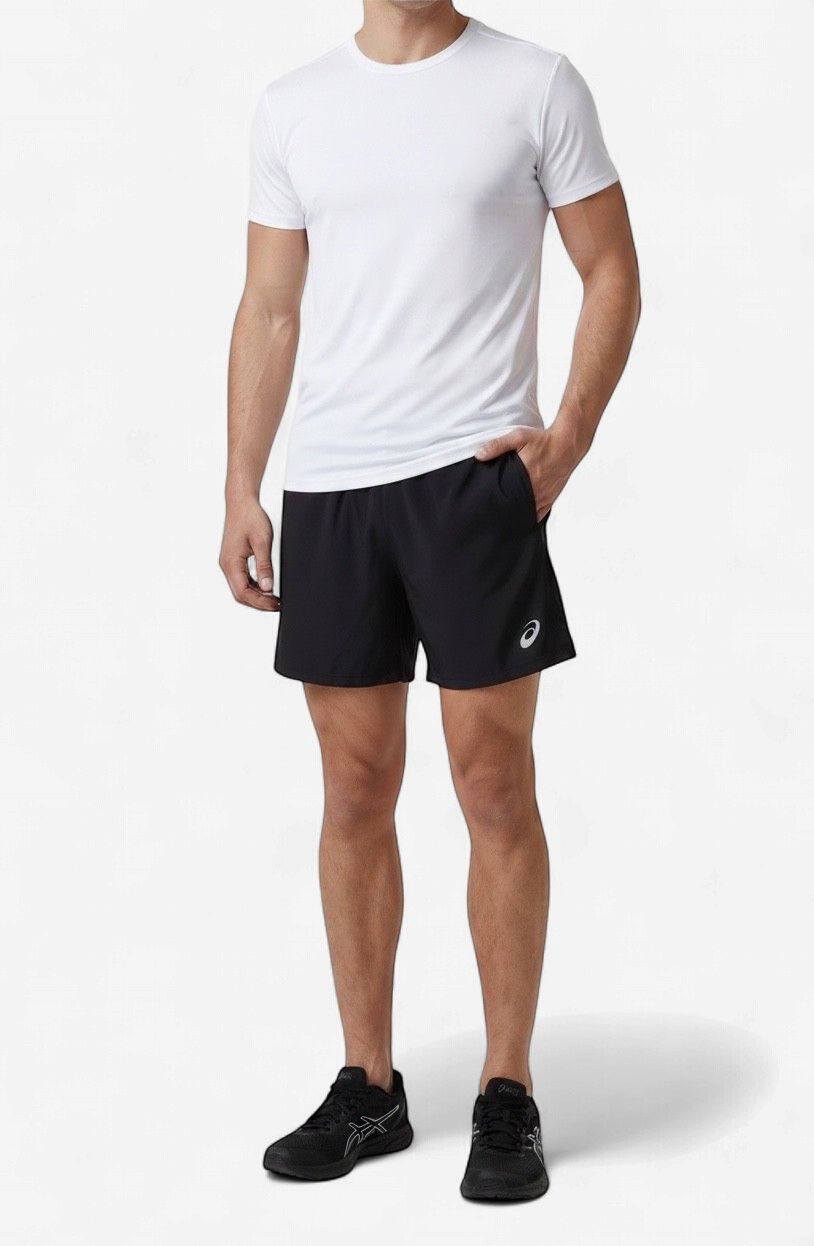 ASICS Silver Men 5" Short (Performance Black)
