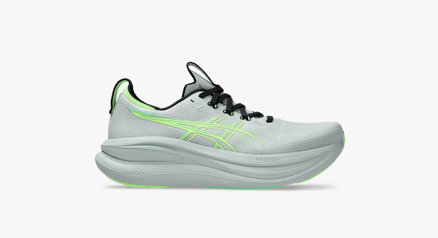 ASICS Men Gel-Nimbus 28 (Cold Moss/Illuminate Green)