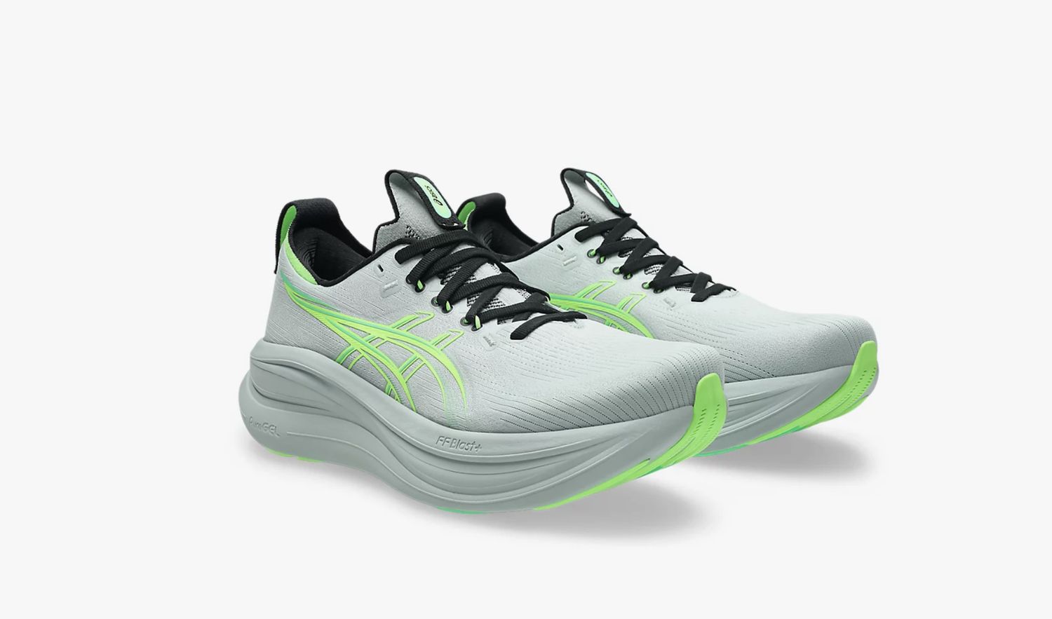 ASICS Men Gel-Nimbus 28 (Cold Moss/Illuminate Green)