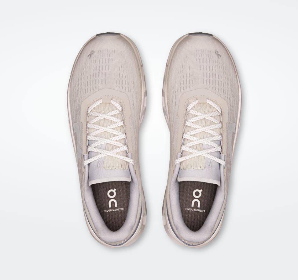On Cloudmonster 1 (Pearl/Ivory)