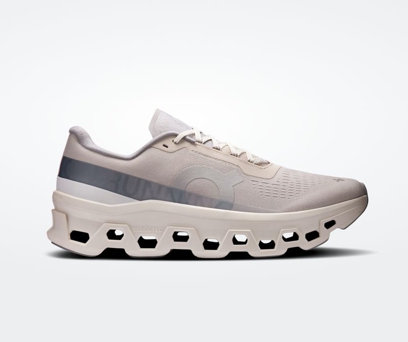 On Cloudmonster 1 (Pearl/Ivory)