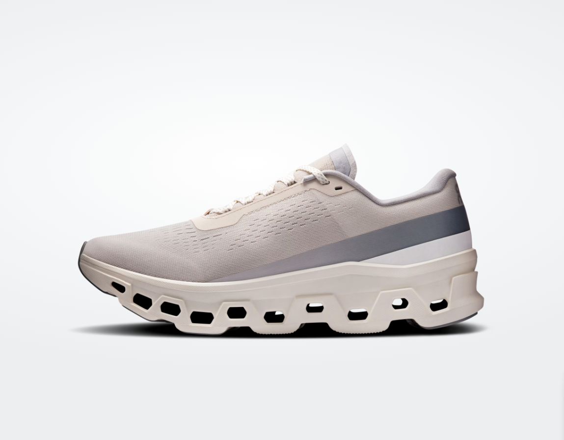On Cloudmonster 1 (Pearl/Ivory)