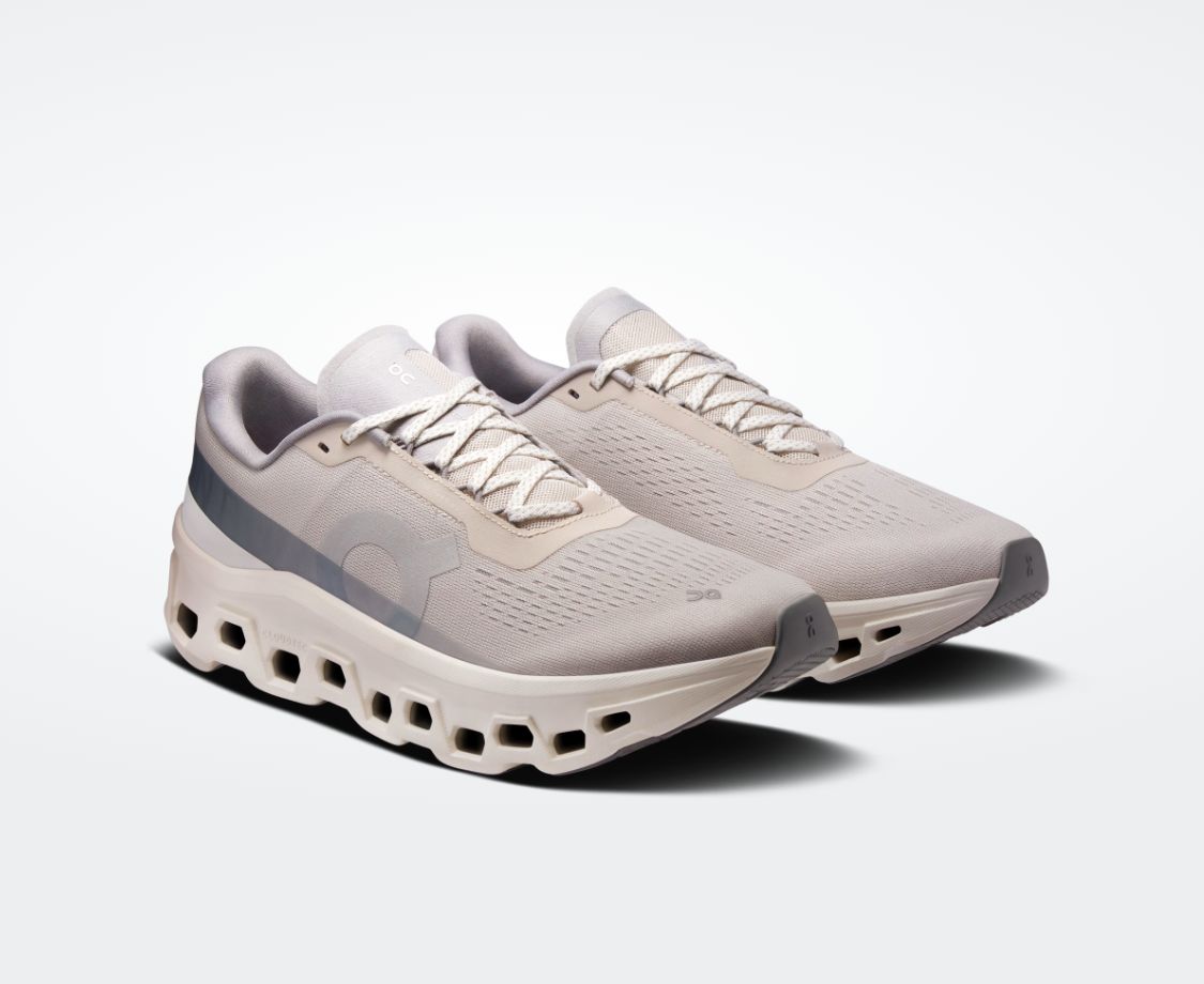 On Cloudmonster 1 (Pearl/Ivory)