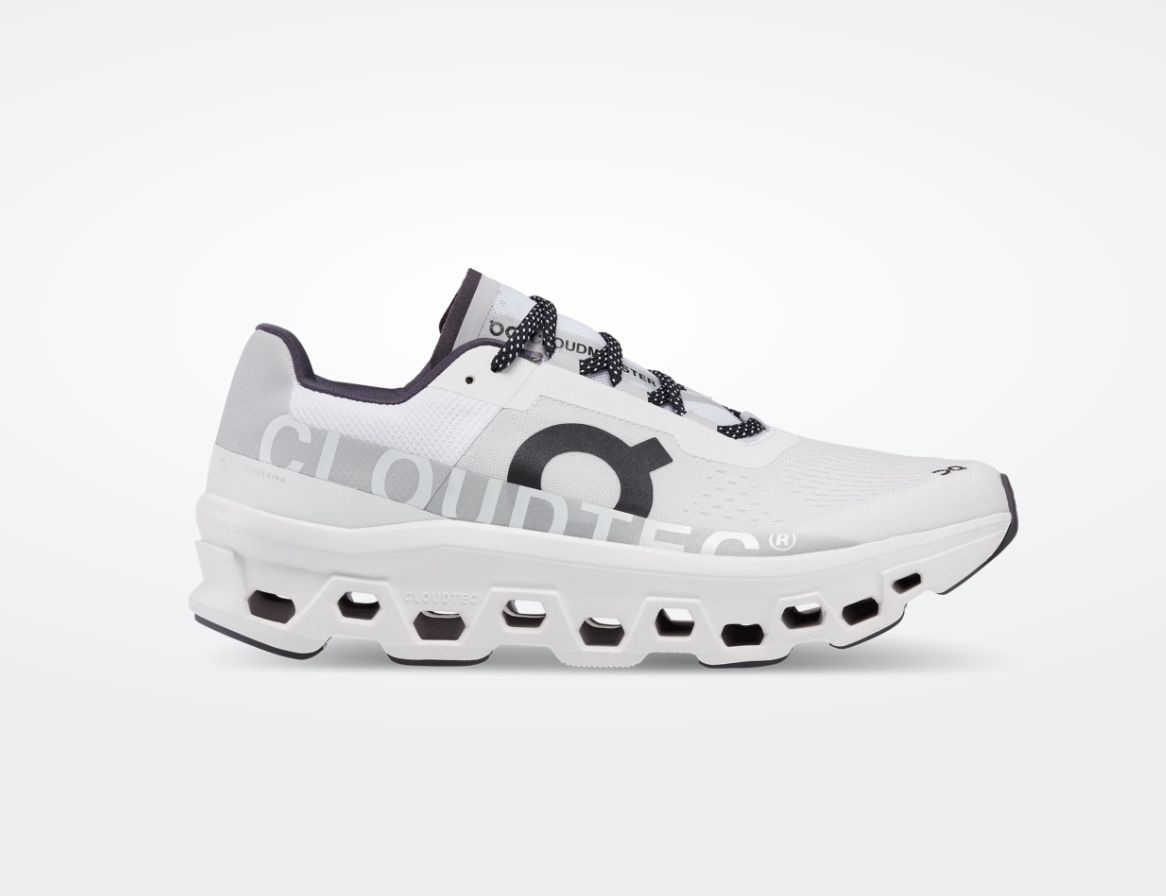 On Cloudmonster 1 (White/White)