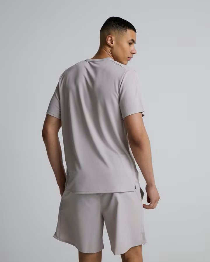 Nike Dri-FIT UV Miler Short Sleeve (Moon Particle/Reflective Silver)