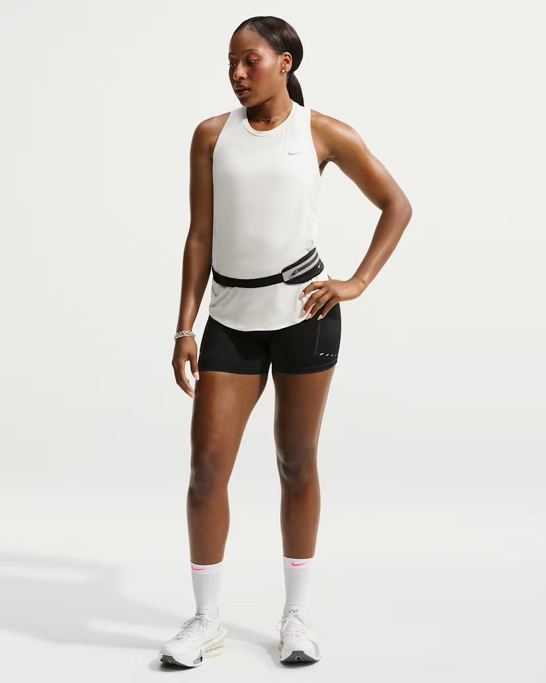 Nike Swift Dri-FIT Tank Top (Sail/Reflective Silver)