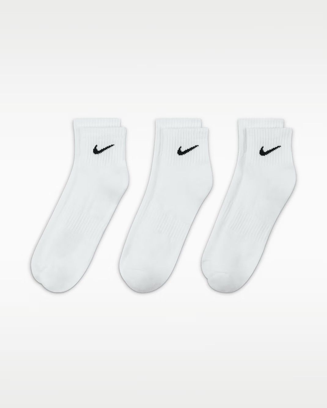 Nike Everyday Cushion Ankle Sock 3Pair (White/Black)
