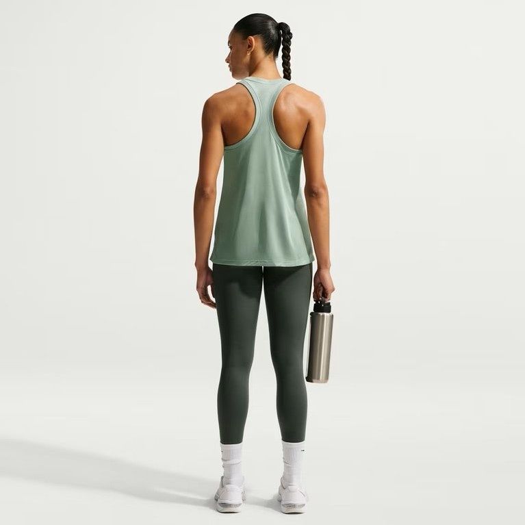 Nike Dri-FIT Racer Tank (Steam/White)