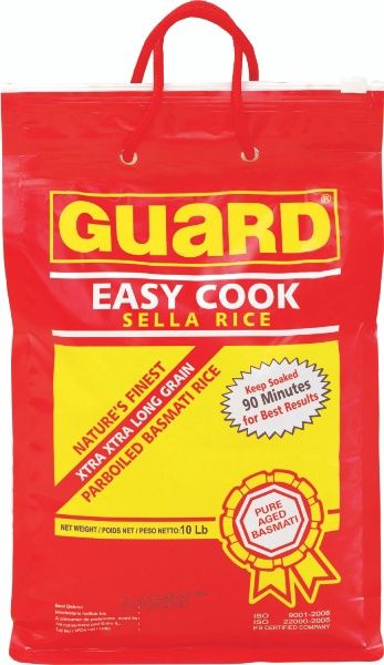 Guard - Sella Paraboiled Basmati Rice 10lb