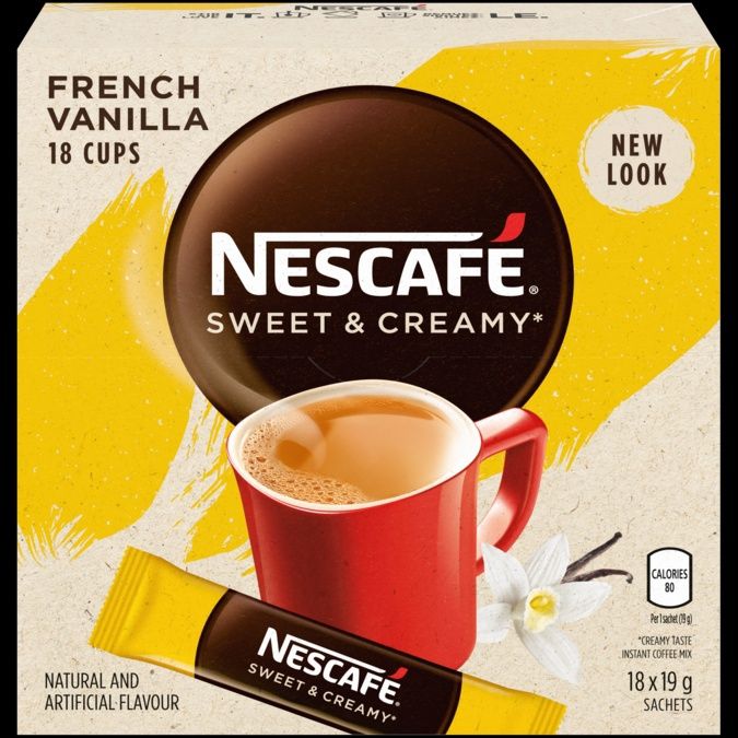 Nescafe - Sweet &amp; Creamy French Vanilla 324g