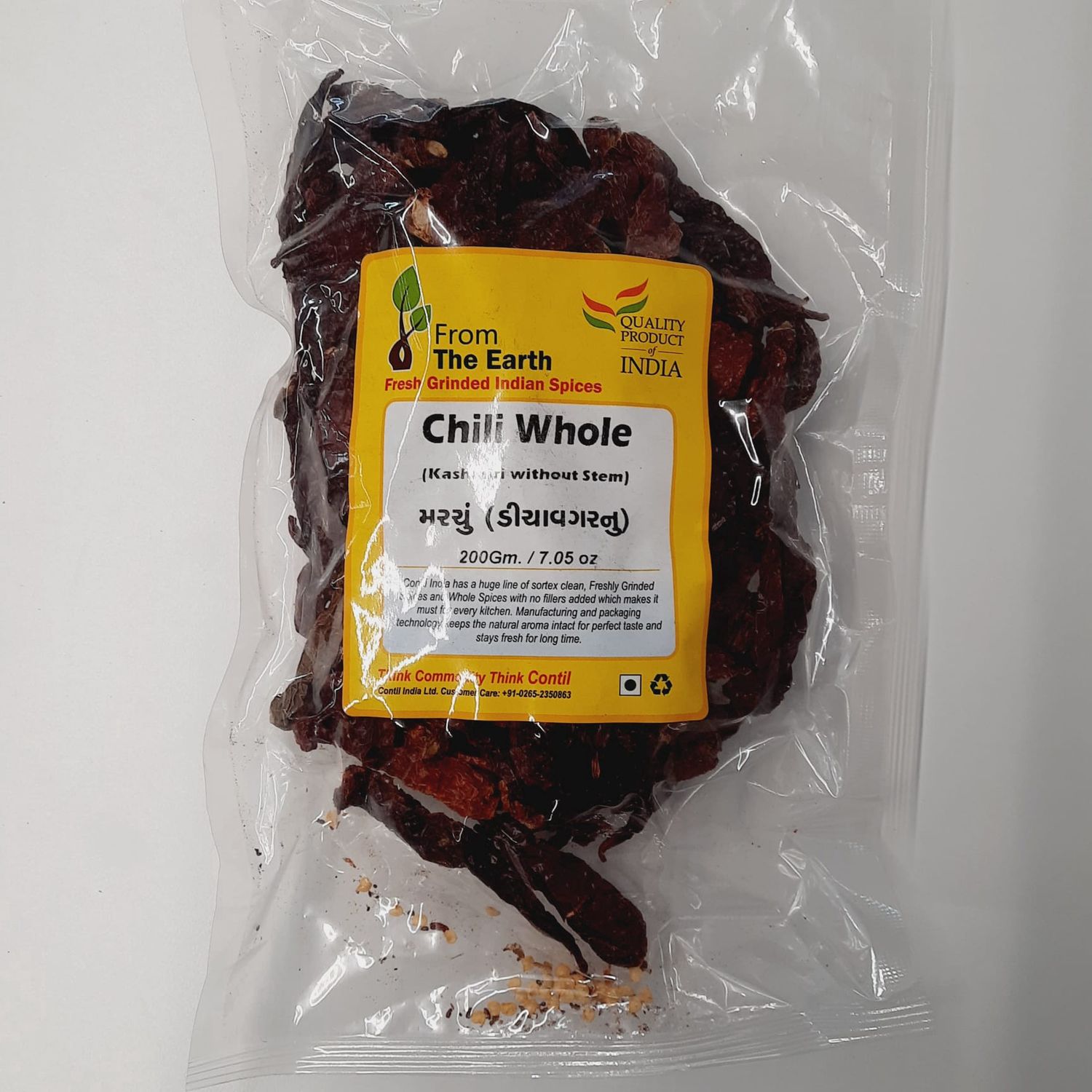 From the Earth - Kashmiri Chilli (Without Stem) 200g