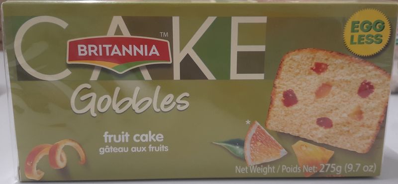 Britannia - Eggless Fruit Cake 275g