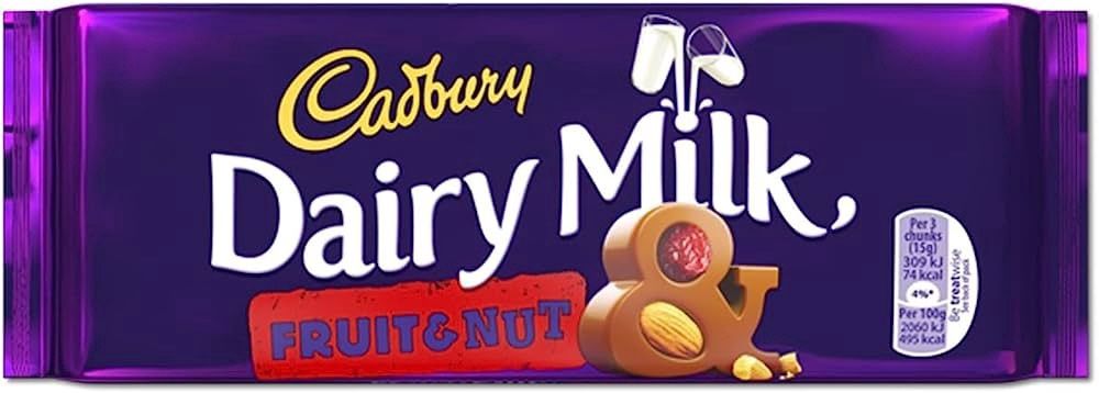 Cadbury - Dairy Milk Fruit &amp; Nut Chocolate 110g