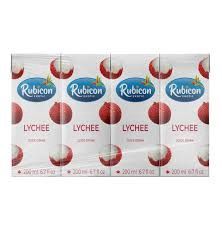 Rubicon - Litchi pack of 4 * 200ml