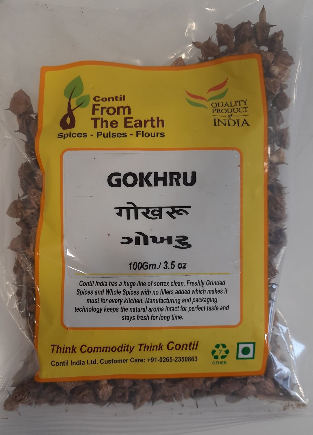 From the Earth - Gokhru Whole 100g