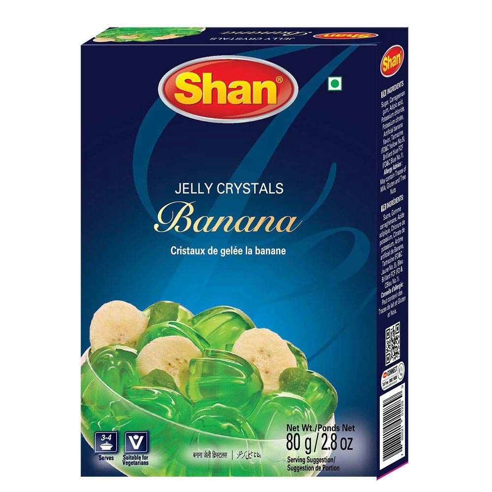 Shan - Jelly Crystal Banana 80g