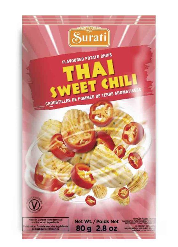 Surati - Thai Sweet Chili Chips 80g