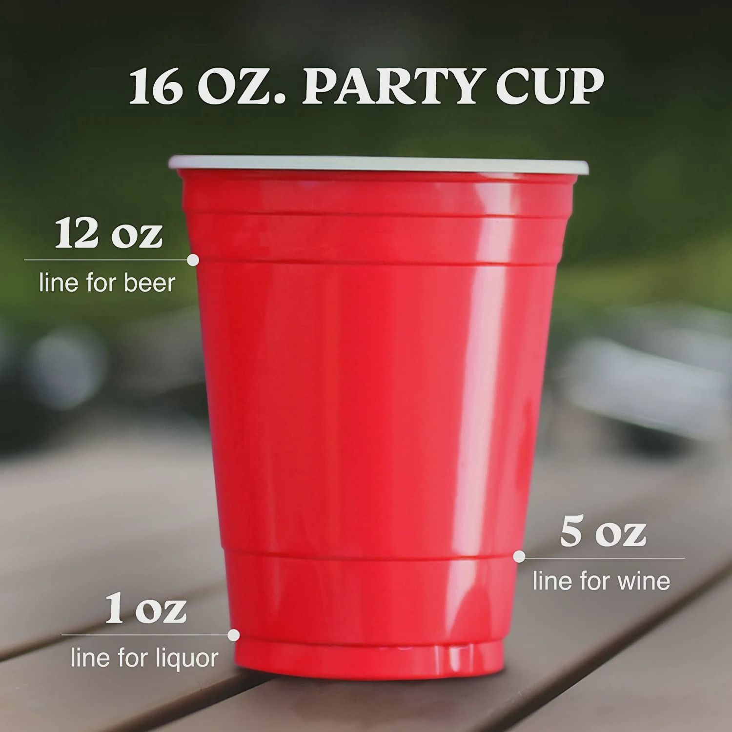 Plastic Cups (Red Cup)16oz