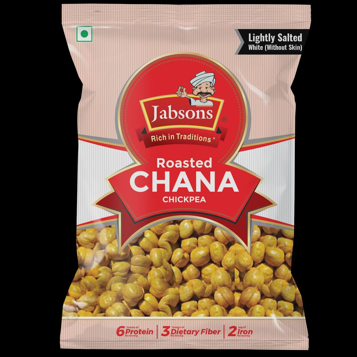 Jabsons - Chana Roasted White Salted 400g