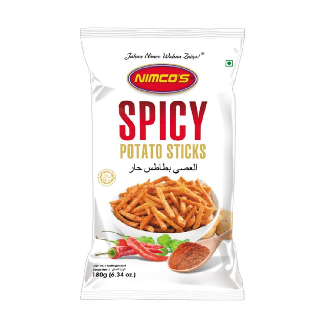 Nimco - Spicy Potato Sticks 180g