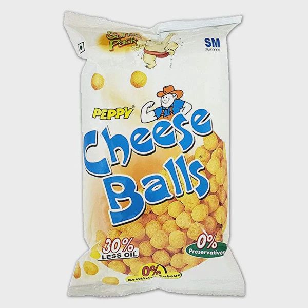 Peppy - Cheese Balls 60g