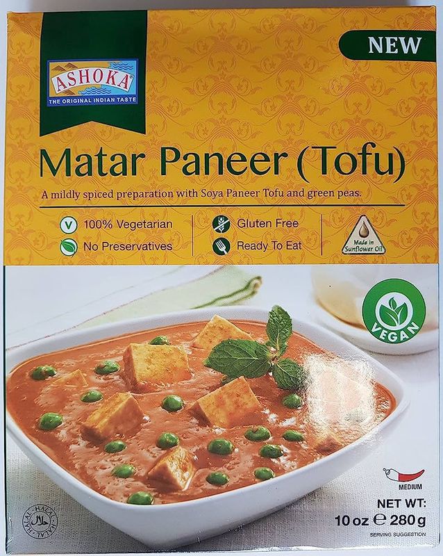 Ashoka - RTE Matar Tofu Paneer 280g