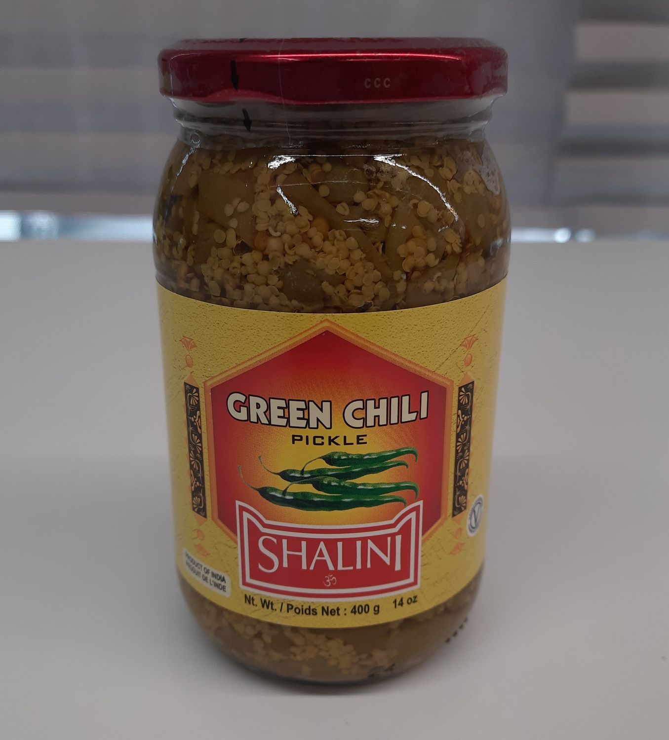Shalini - Green Chilli Pickle 400g