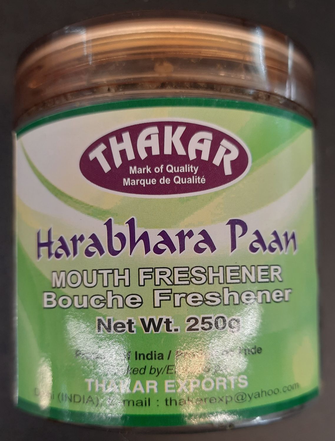 Thakar - Harabara Paan 250g