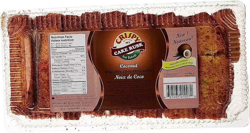 Crispy - Cake Rusk Coconut 650g