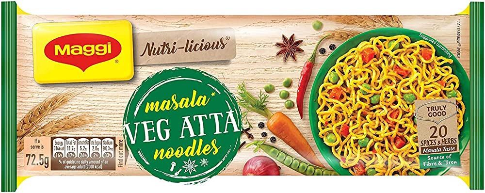 Maggi - Atta Noodles Masala 290g