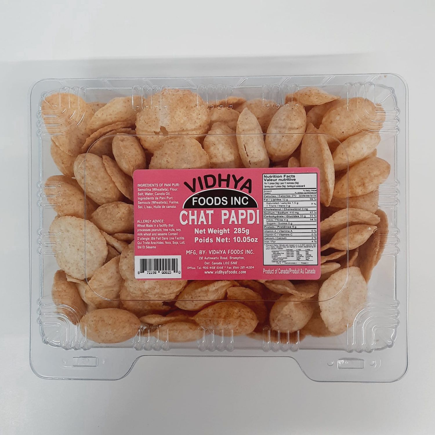 Vidhya - Chat Papdi 285g
