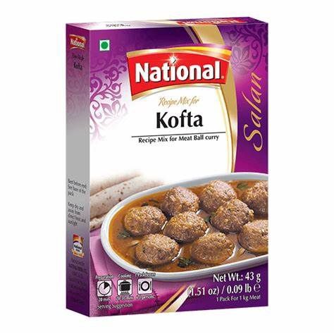 National - Kofta Masala 43g
